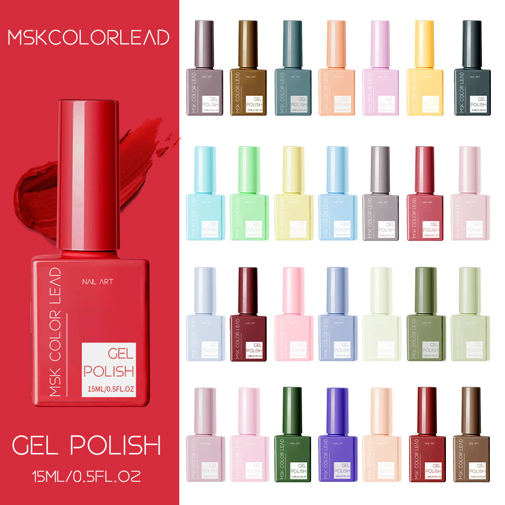 New color 15ML gel Gel soak off Nail Polish 60 Colors Uv Led Gel esmalte de unas Nail Polish Top coat