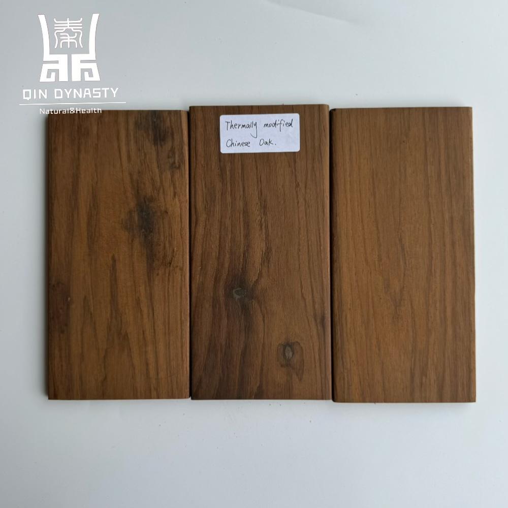 Thermowood Boards Reclaimed Wood Planks for Wainscoting Wood Panels for Interior Wall Decor Natural Brown oak wood