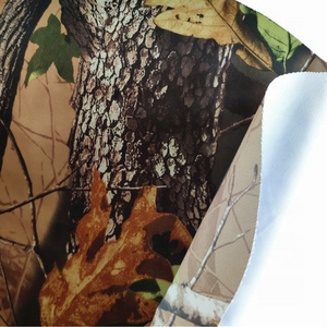 Camo print 100% polyester cordura oxford fabric with DWR and double PU for vast and backpack