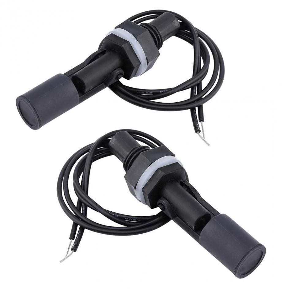 AC 1500V/Imin Liquid Water Level Sensor Horizontal Float Switch For Aquariums Fish Tank Pool Hydroponics Tools with 40cm Cable