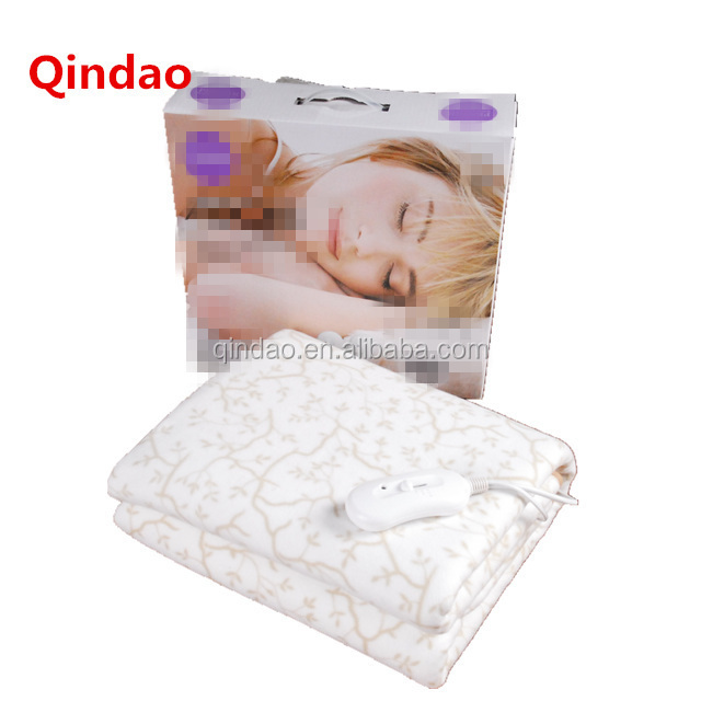 wholesale OEM polyester electric low cost heating mattress heated under blanket