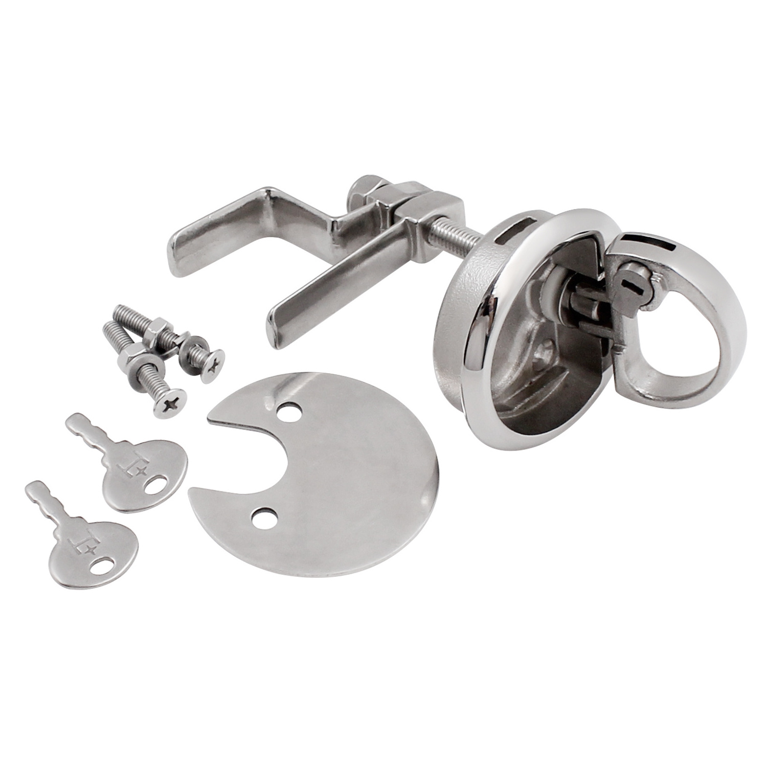 Marine Hardware Accessories Stainless Steel 316 Latch Lock Boat Hatch Compression Handle Latch