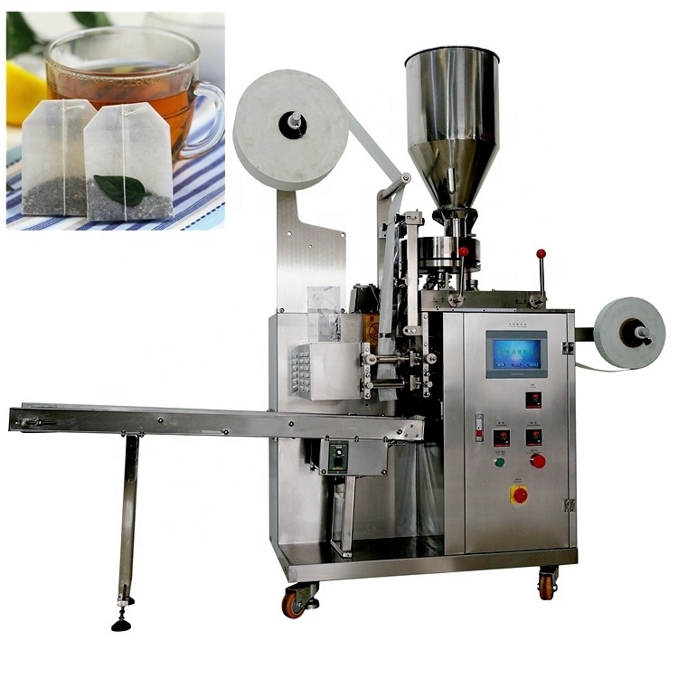 Qindian Machinery Automatic Pyramids Bag Silk Dip Tea Bag Triangle Bag Packaging Machine