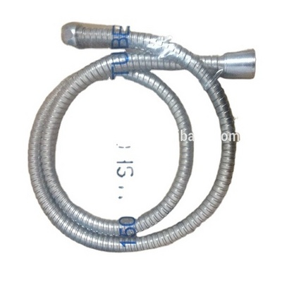 best sell china factory.brass core and zinc nut flexible shower hose, Flexible stainless steel double lock shower hose.