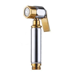 competitive price Portable square brass  shattaf bidet sprayer china supplier anus cleaning shattaf bathroom fitting