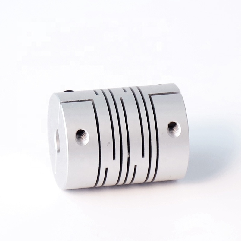 D32 L41 Inner Hole 6 to 15mm Aluminum Parallel Lines Top Clamp Flexible Shaft Coupling Series Encoder Stepmotor Coupling