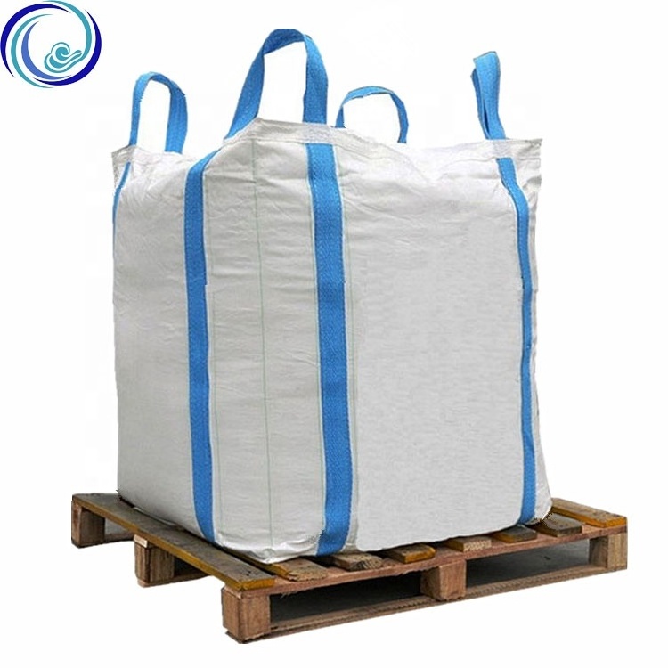 1 Tonner 1.5 Tons PP Bulk Jumbo Big Bag FIBC Packaging Bag For Rice Grain Starch Cassava Cement Landscaping