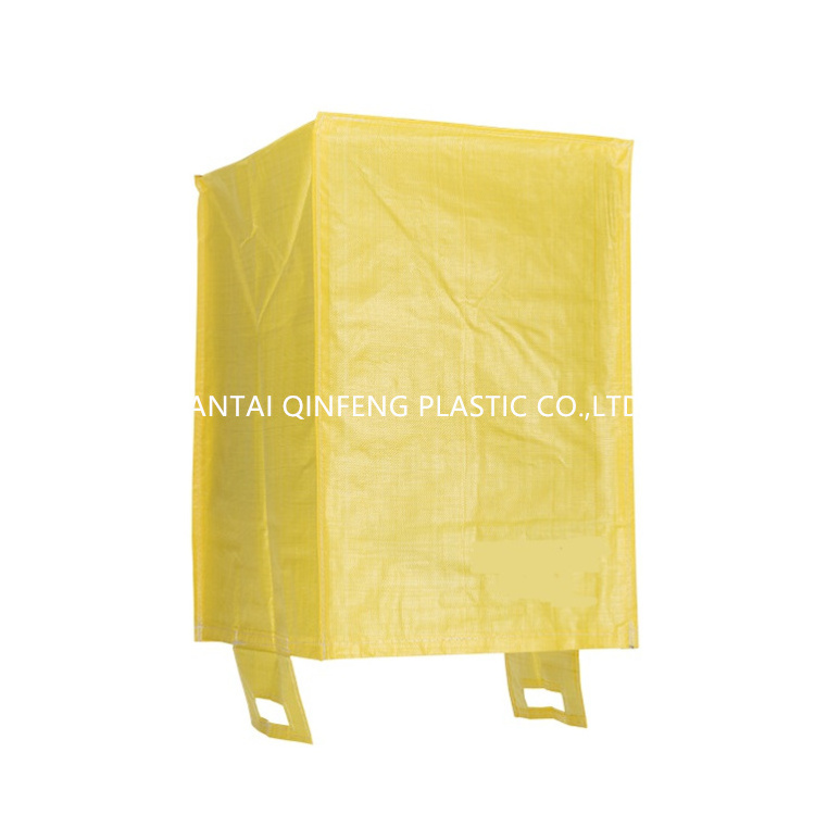 UV Protected Waterproof Reusable Pallet Covers Sheet Polypropylene Woven Fabric Packaging Wrap Plastic Cover Fibc Big Bulk Bags