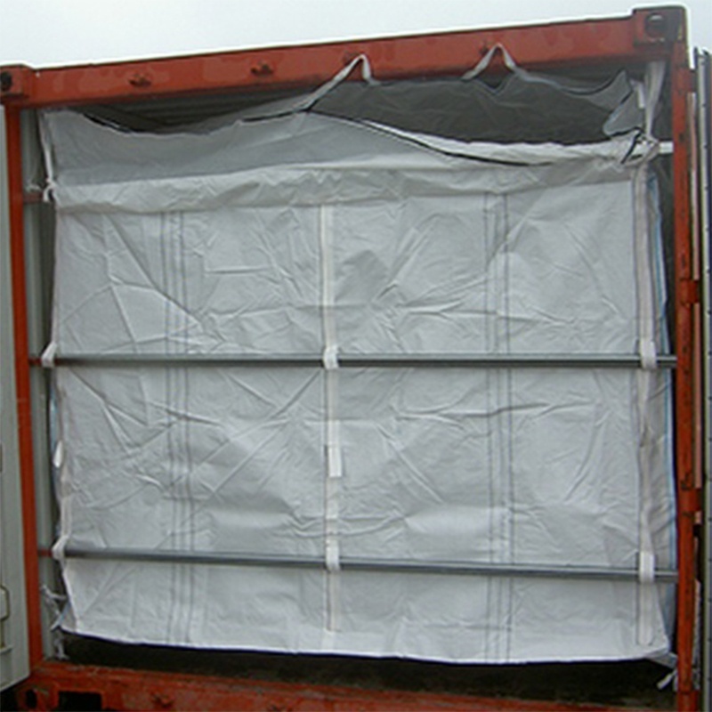 20ft 40'Dry Sea PP Woven Flexible Container Liner Bags for Packing tank Sand Cement FIBC Big Bulk Container Bag