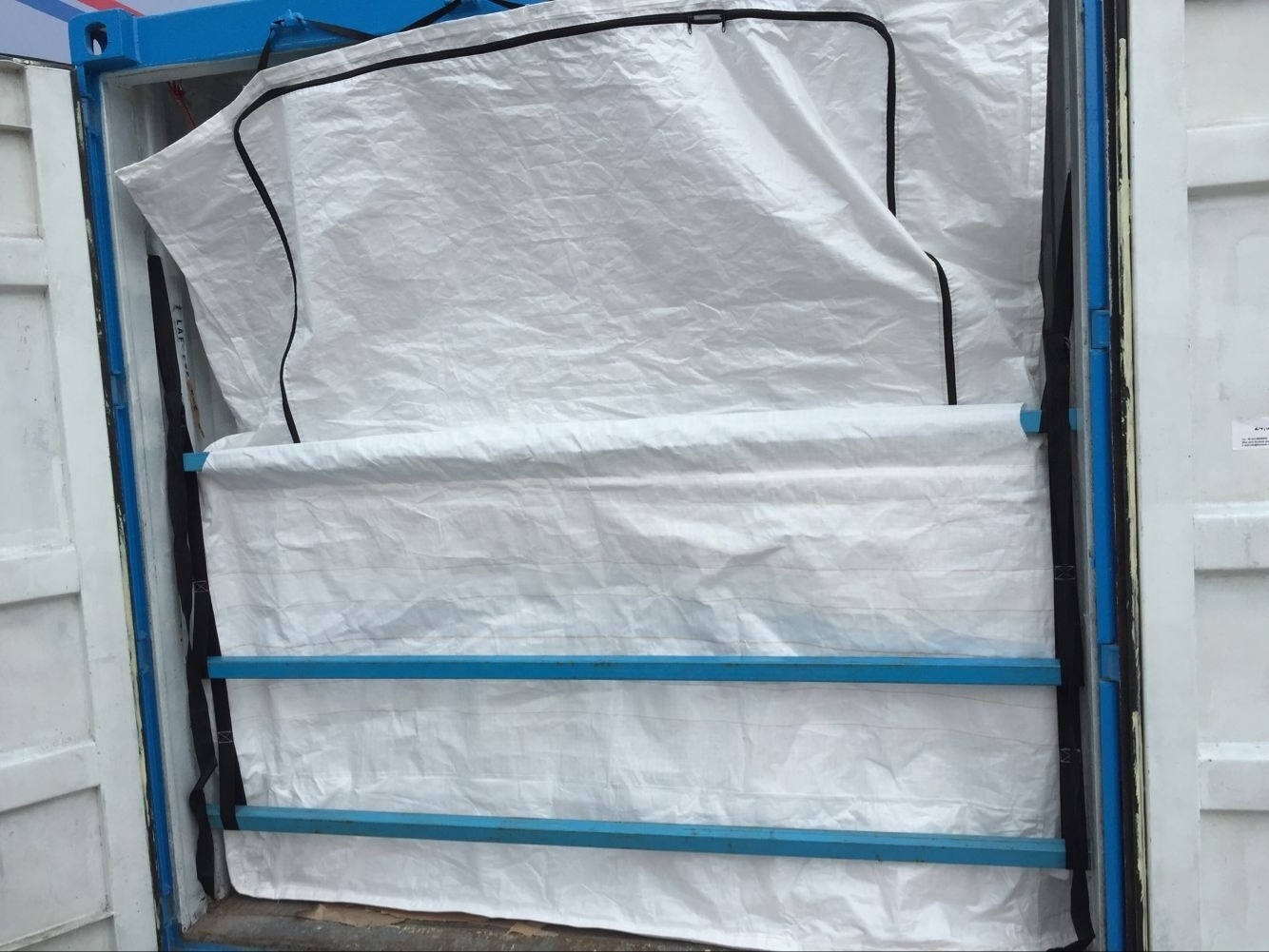 20ft 40'Dry Sea PP Woven Flexible Container Liner Bags for Packing tank Sand Cement FIBC Big Bulk Container Bag