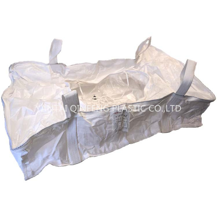 1 Tonner 1.5 Tons PP Bulk Jumbo Big Bag FIBC Packaging Bag For Rice Grain Starch Cassava Cement Landscaping