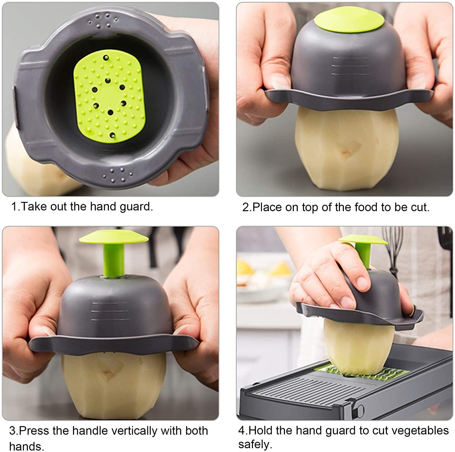 multi-function Portable Kitchen Accessoris Tool Spiral Dicer Fruit Chopper Peeler Grater Shredder Set Vegetable Cutter