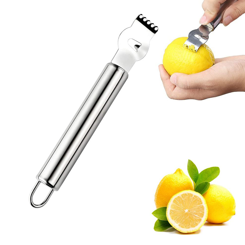 High Quality Grinding Tools Kitchen Garlic Grater Hand Multi-Function Mini Potato Peeler Stainless Steel Citrus Lemon Grater