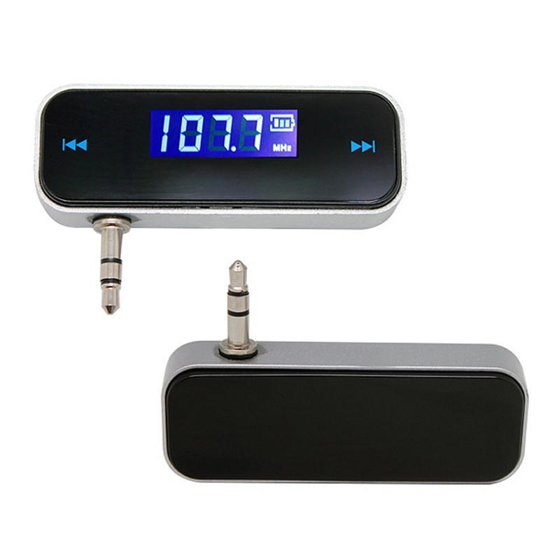 3.5 mm Wireless Mini Car Radio Music Audio FM Transmitter HandsFree FM Modulator Transmissor FM With  LCD Displayer