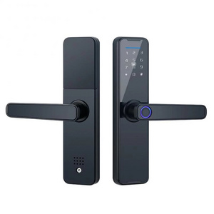 Tuya Smart Fingerprint Lock Home Security Intelligent Door Lock With WiFi APP Password RFID Unlock Electronic Hotels