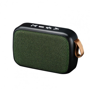 Portable Mini G2 6D Bass BT Wireless Speaker with USB TF Card Jack Subwoofer Loudspeaker for Indoor Outdoor