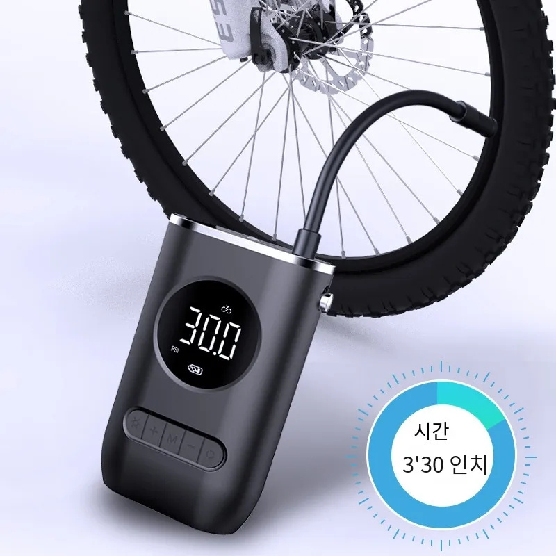 Car Electrical Air Pump bike Mini Portable digital Wireless Tire Inflatable Bicycle Pump Air Compressor Pump for Car