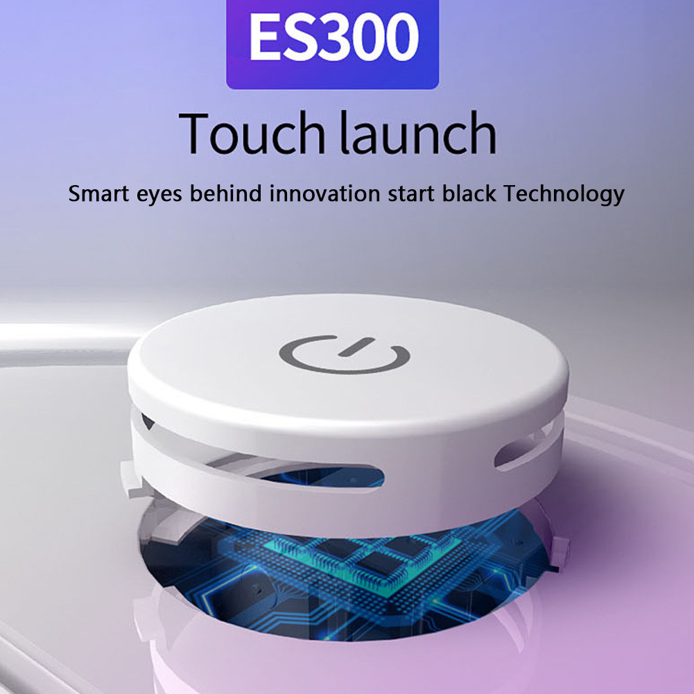 ES300 Rechargeable Floor Vacuum Cleaner Touch Automatic Smart Sweeping Robot With Suction Dust Hair Broom Cleaning Machine