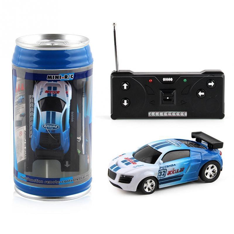 Coke Can Mini RC Toy Car Radio Remote Control Micro Racing Car Radio Control Toys car For Kids Gifts RC Models