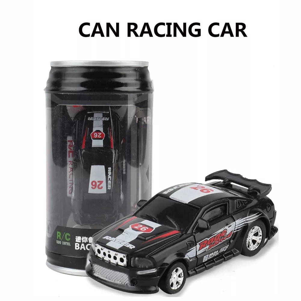 Coke Can Mini RC Toy Car Radio Remote Control Micro Racing Car Radio Control Toys car For Kids Gifts RC Models