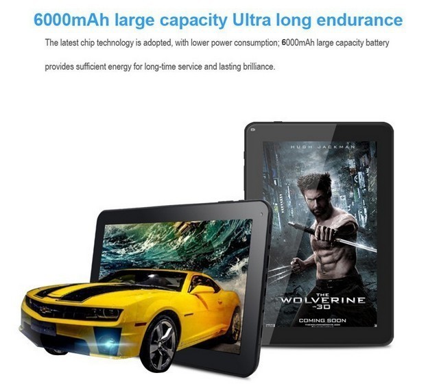 10.1 inch tablet pc Allwinner A33 quad Core 1GB 8GB Android Tablet 10 inch