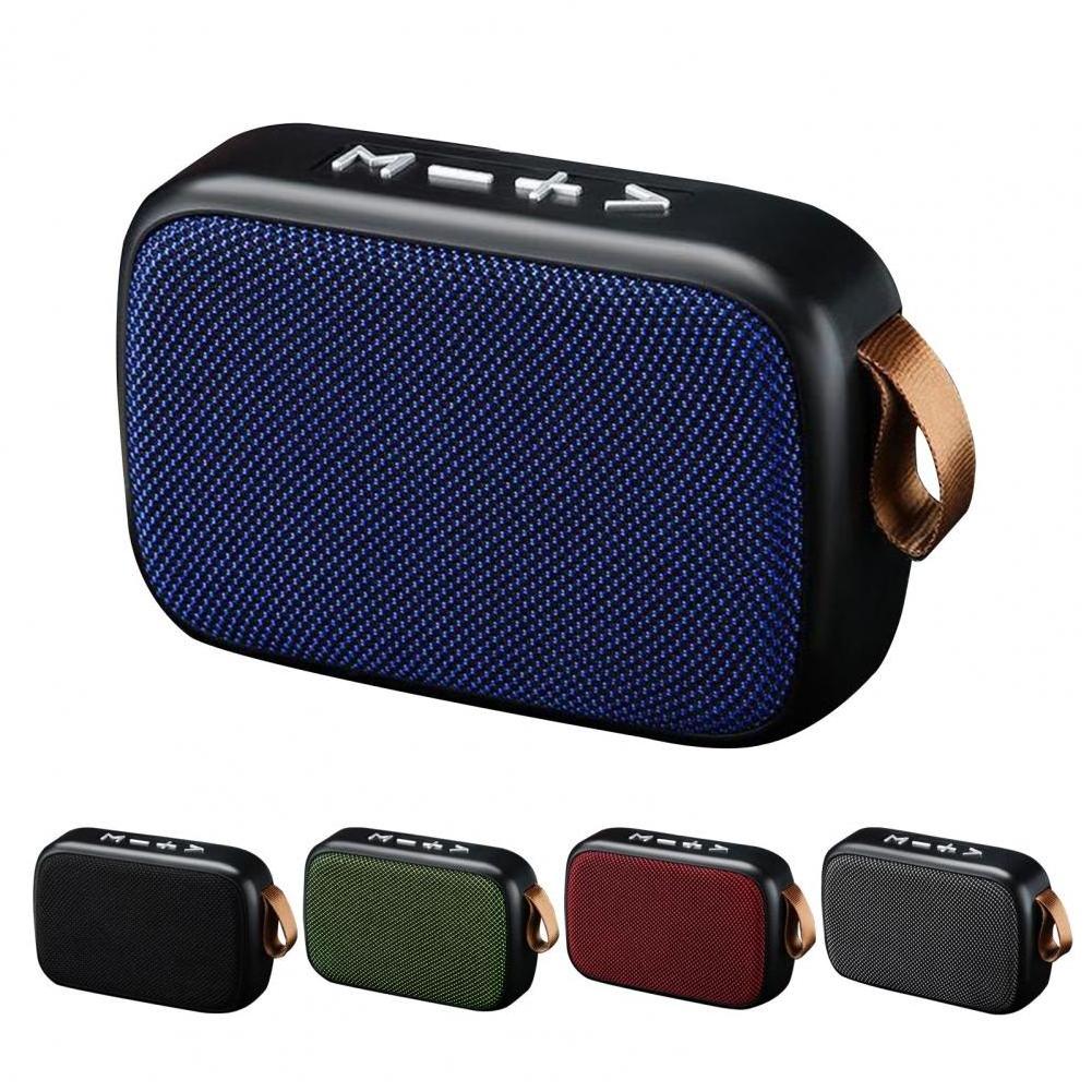 Portable Mini G2 6D Bass BT Wireless Speaker with USB TF Card Jack Subwoofer Loudspeaker for Indoor Outdoor