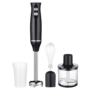 500W 4 in 1 Electric Stick Egg Whisk Mixer Juicer Meat Grinder Handheld Stick Mixer Set Hand Blender for Food Processor