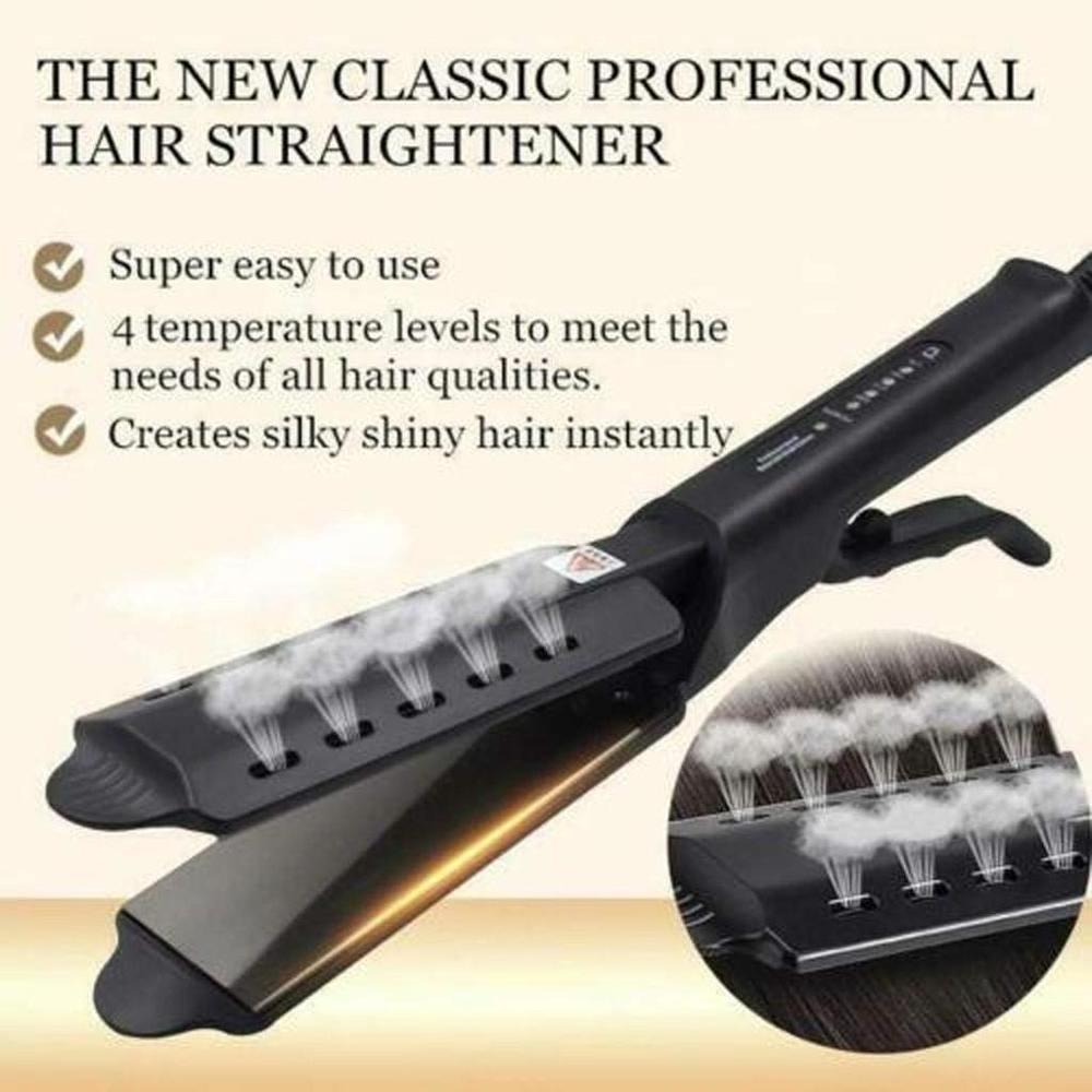 Flat Iron Four Gear Hair Straightening Iron Ceramic Tourmaline Curling Corrugated Wave Corn Irons Wave Iron Hair Straightener