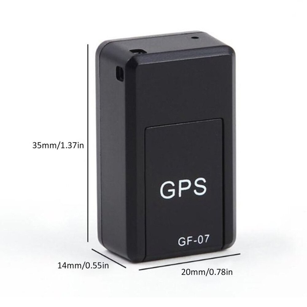 Gf07 Gsm Gprs Car Tracking Device Locator Magnetic Anti-Lost Recording Real-Time GPS Mini Tracker with TF Card Vehicle Locator