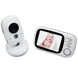 VB603 baby monitor 2.4GHz 3.2 inch LCD Display Wireless babyfoon Monitor 2 Way Audio Nanny Babysitter Baby Sleep monitor