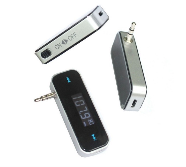 3.5 mm Wireless Mini Car Radio Music Audio FM Transmitter HandsFree FM Modulator Transmissor FM With  LCD Displayer