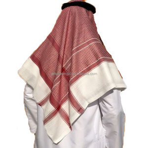 Luxury fashion men scarf Cashmere beath red plaid stripe Embroidered Yemeni Shemagh Yashmagh Keffiyeh Scar men turban