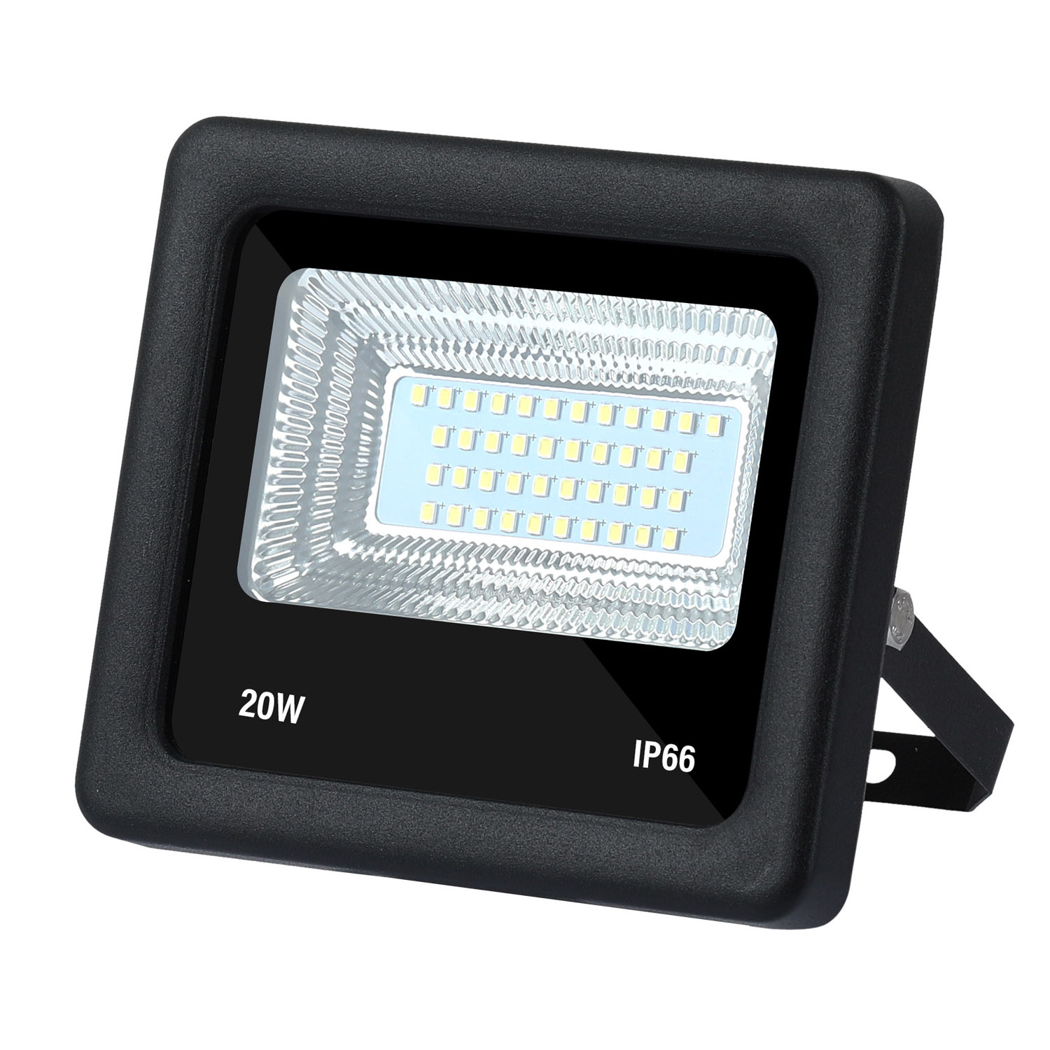 LED flood Light low voltage 12V DC 20W 2000lm 6500K Daylight White Security light IP65 Outside Waterproof for solar yard light