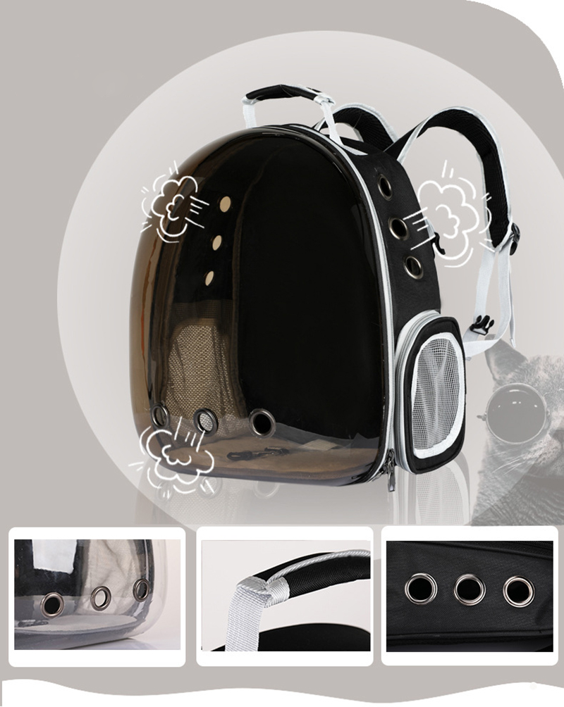 China Hot Sale Expandable Transparent Bubble Space Capsule Pet Cat Carrying Travel Carrier Backpack Bag