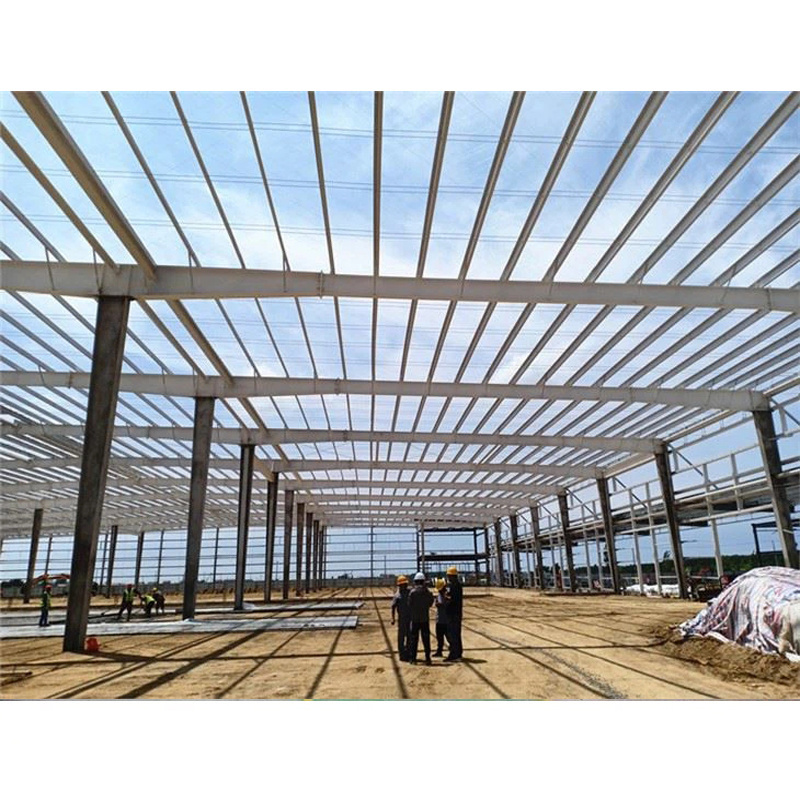 prefab framing Sandwich panel building steel structure workshop