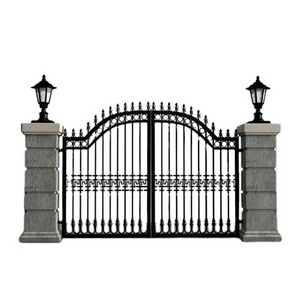 BX latest main gate designs wrought iron driveway swing gate