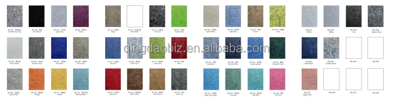 polyester acoustic panel velvet wall panels sound absorption sound proof wall panels for studio