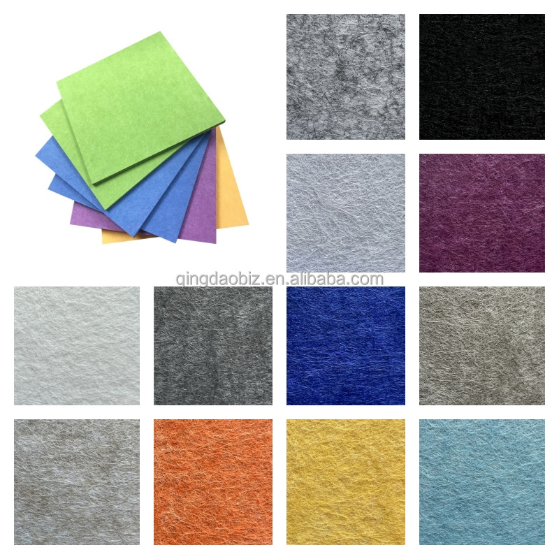 polyester acoustic panel velvet wall panels sound absorption sound proof wall panels for studio