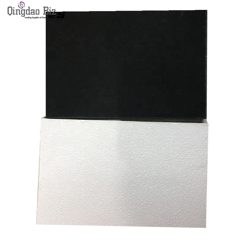 BIZ 110kg 600*600mm Black White Fireproof Acoustic Fiberglass acoustic mineral fibre ceiling tiles