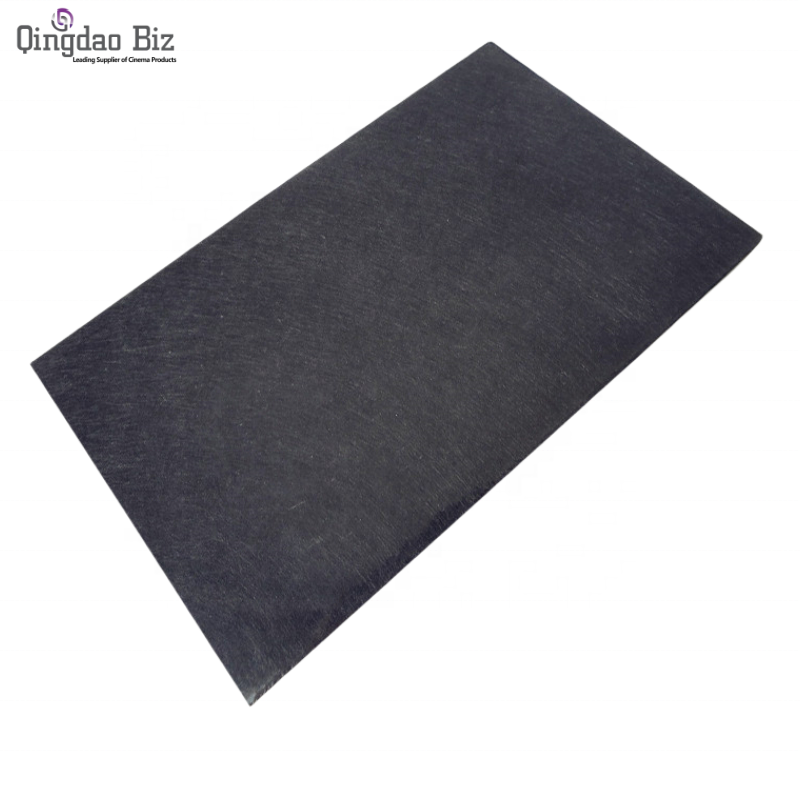 BIZ 110kg 600*600mm Black White Fireproof Acoustic Fiberglass acoustic mineral fibre ceiling tiles