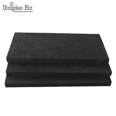 BIZ 2x2 2x4 A class black drop ceiling tiles fiberglass noise reduce acoustic ceiling for theater