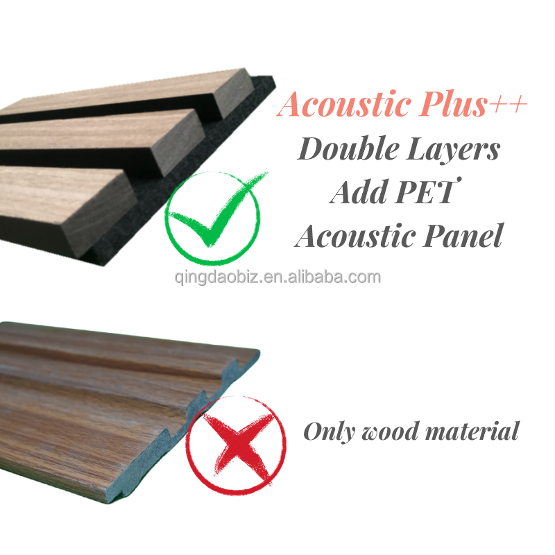 Europe hot sale akupanels nature wood veneer mdf slat wood soundproofing grooved wooden acoustic wall panel