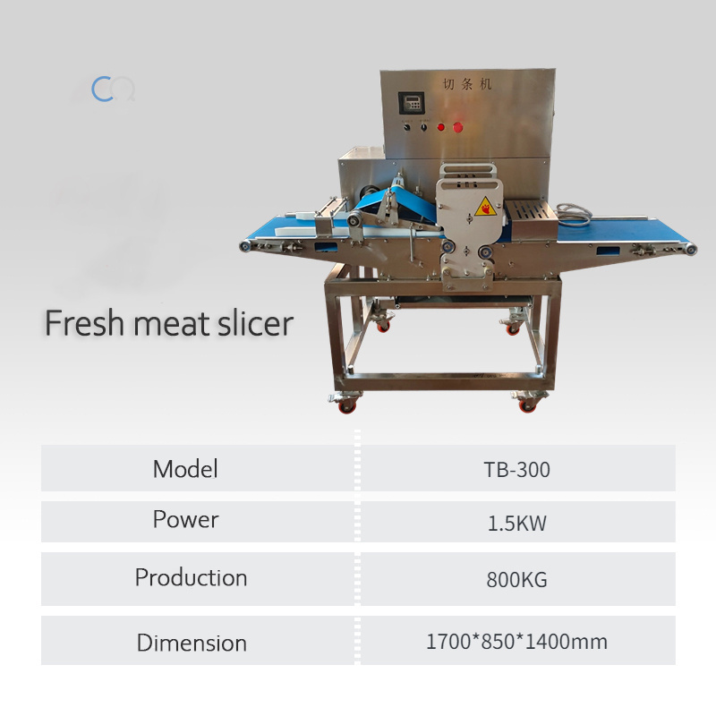 Fresh Meat Slicer / Chicken Wing Cutter Machine Beef Jerky Slicer Meat Cutter Slicing Equipment