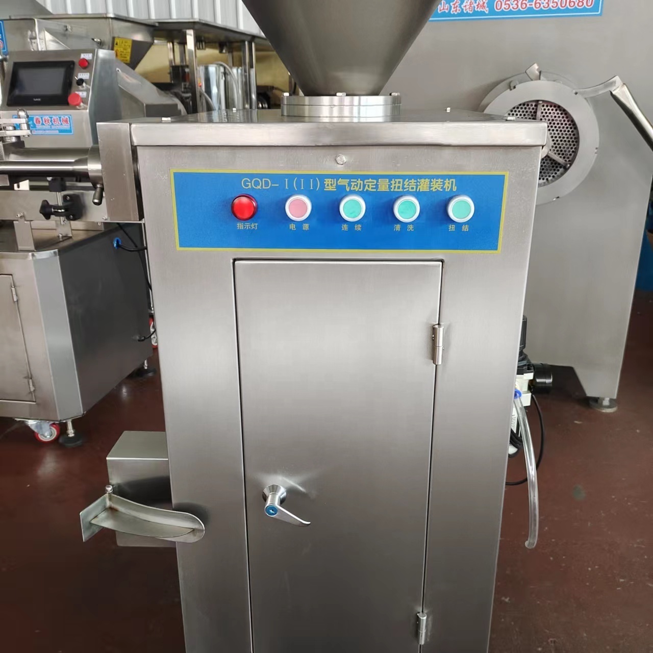 Electric Enema Machine Sausage Filling Machine  Automatic Sausage Filling Making Machine