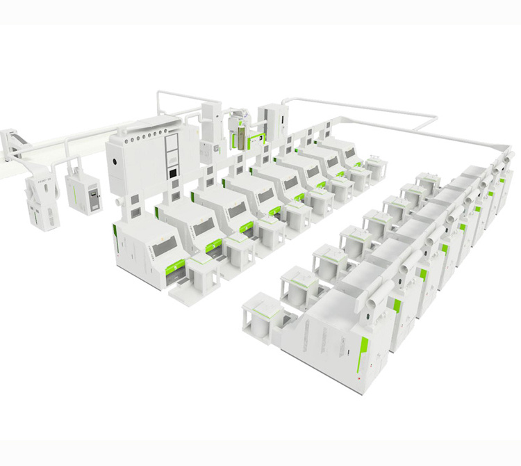 Textile Production Line Blowroom Carding Cotton Yarn Machine