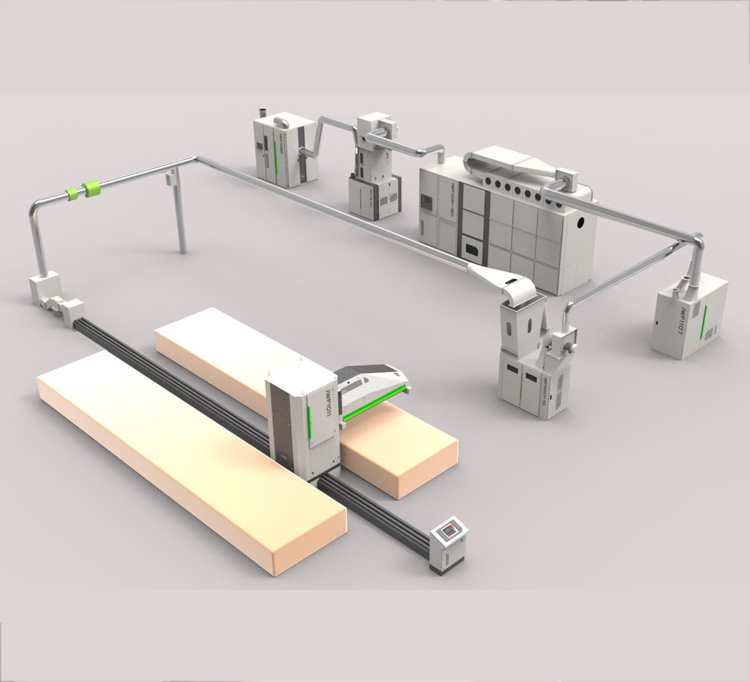 Textile Production Line Blowroom Carding Cotton Yarn Machine