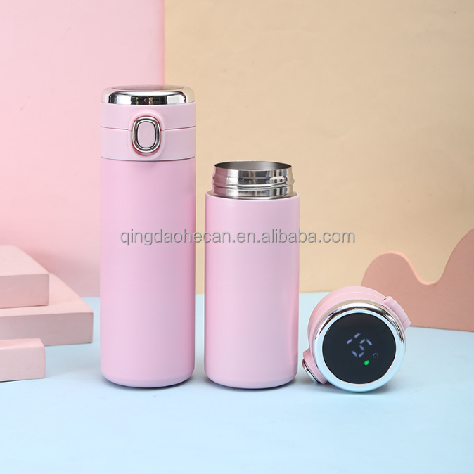 420ML 380 ML Vacuum flasks thermos flask coffee mug with temperature display steel coffee mug travel tumbler thermos bottle cup