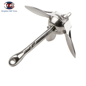 ship yacht boat stainless steel 316 folding umbrella hardware accessories anchor