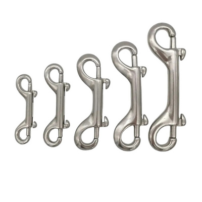 HF custom double end bolt snap hooks stainless steel 316 snap hook with screw lock