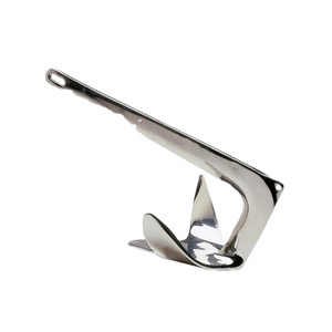 HF marine hardware bruce anchor for boats 40kgs stainless steel bruce anchor